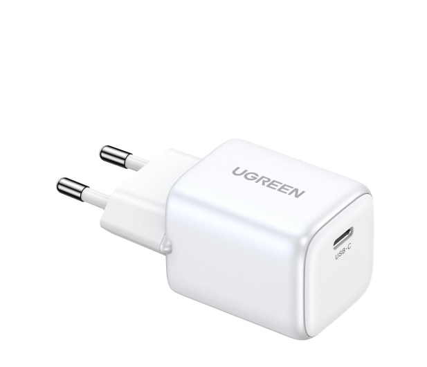 UGREEN Szybka ładowarka sieciowa Nexode Mini GaN USB C 30W PD biała 6941876213269 - 1292648 - zdjęcie 4